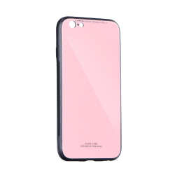 Nakładka GLASS Samsung A8 2018 (A530) różowa